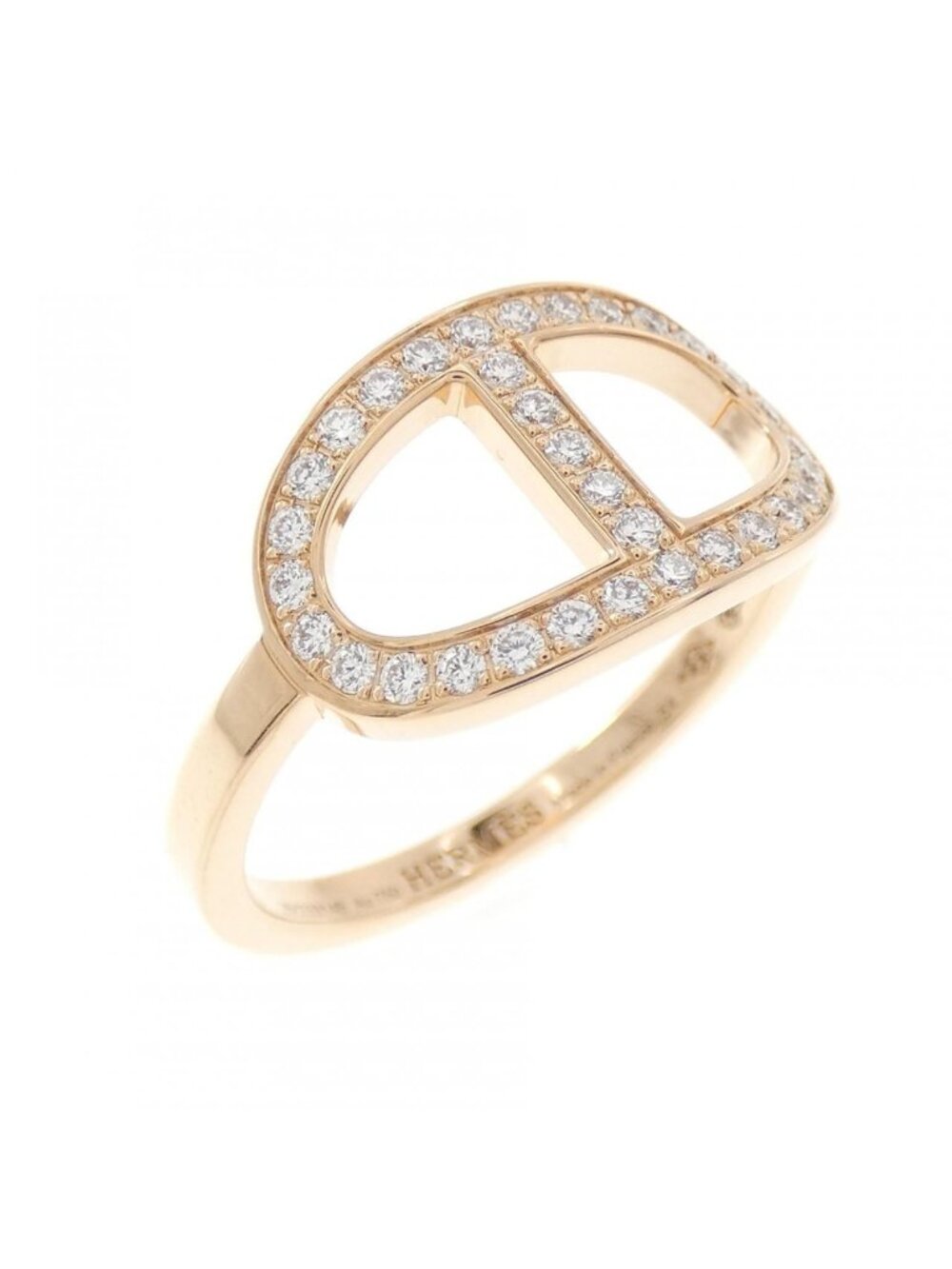 Hermes Chaine D'ancre Contour Ring